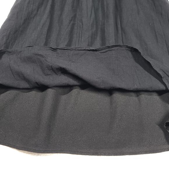 Wayf milkmaid goth dark feminine smocked mini dress Size Medium dark coquette - Picture 7 of 10